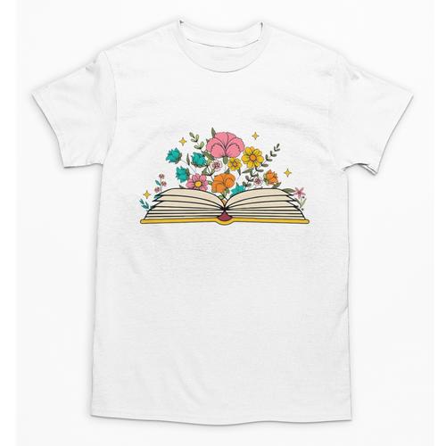 Its a Good Day To Read a Book Librarian Books Reading Floral Unisex T-Shirt - Bookorys