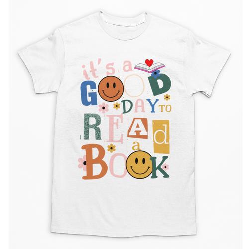 Its a Good Day To Read a Book Lovers Library Reading Women Unisex T-Shirt - Bookorys CA