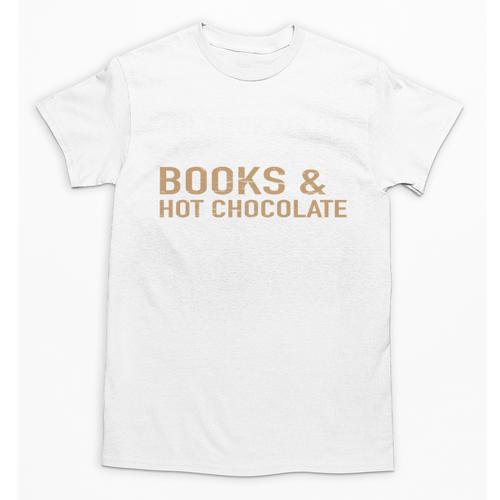 Jolabokaflod Because Books And Hot Chocolate T-Shirt Unisex T-Shirt - Bookorys