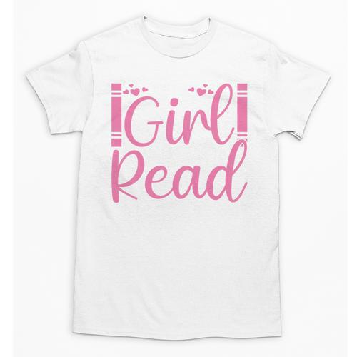 Just A Girl Who Loves To Read Book Lover Reading Books Unisex T-Shirt - Bookorys DE
