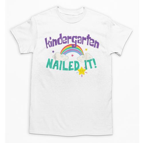 Kindergarten Graduation Nailed It Kids 2021 Unisex T-Shirt - Best Gift Smart