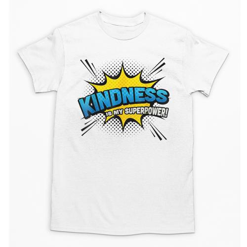 Kindness Is My Superpower Retro Comic Book T-Shirt Unisex T-Shirt - Bookorys CA