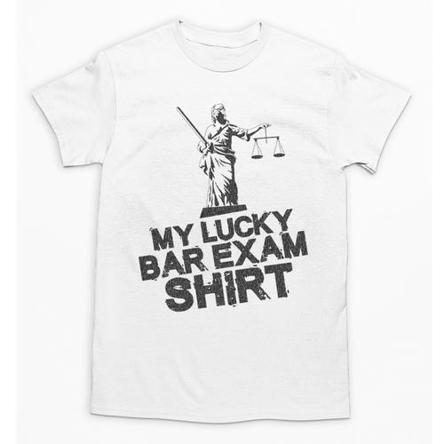 Law School Graduation My Lucky Bar Exam Shirt Lawyer Unisex T-Shirt - Best Gift Smart