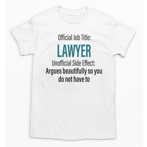 Lawyer Definition Quote Attorney Student Graduation Unisex T-Shirt - Best Gift Smart