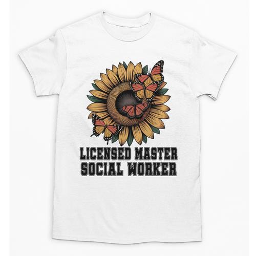 Licensed Masters Social Work Worker LMSW Graduation 2026 Unisex T-Shirt - Best Gift Smart