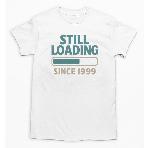 Still Loading Since 1999 Retro Tech Nostalgia Premium Tri-Blend Unisex T-Shirt - Figerry