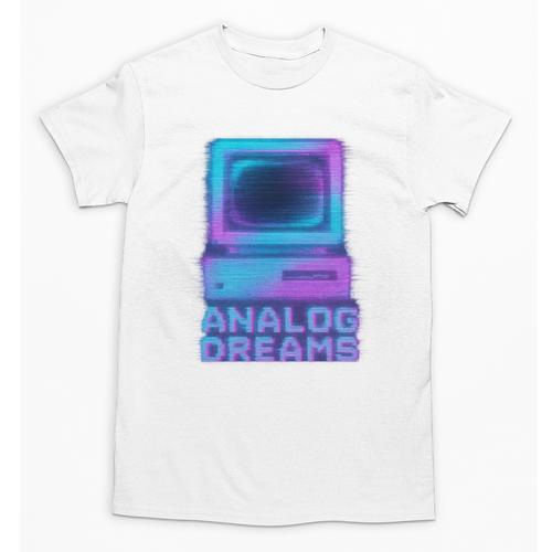 Lofi Reverie Analog Dreams Pixel 90s Desktop VHS Nostalgia Unisex T-Shirt - Figerry