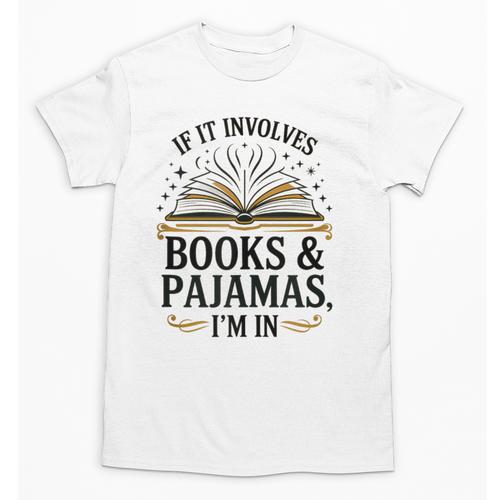 Magical Pajama And Book Lover Outfit For Readers Who Love Unisex T-Shirt - Bookorys CA