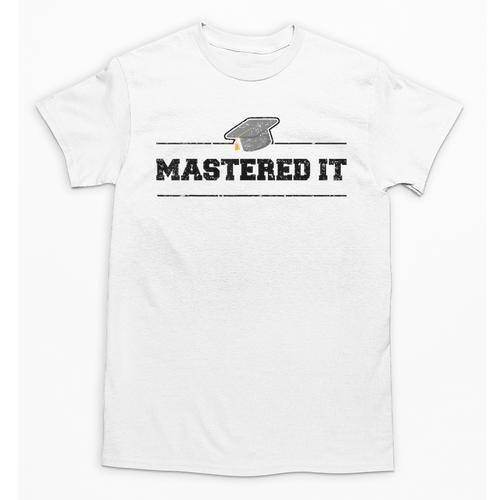 Masters Degree Graduation For Graduates Him Her Grads Unisex T-Shirt - Best Gift Smart
