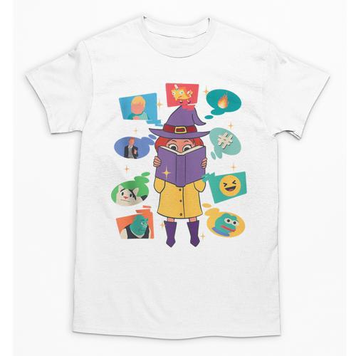 Meme Magic Introvert Anti People Social Media Meme Lovers Unisex T-Shirt - Raresse