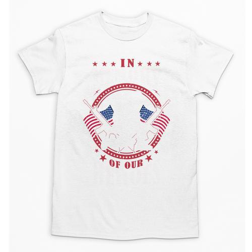 Memorial Day Patriotic Memory Of American Veterans Heroes Unisex T-Shirt - Easessy