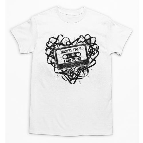 Mixed Tape Emotions Music Lover Nostalgia Quote Premium Tri-Blend Unisex T-Shirt - Figerry