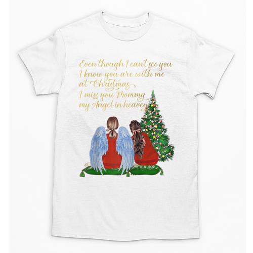 My Mom My Angel In Loving Memory Of My Mom Mommy's Girl Raglan Baseball Tee Unisex T-Shirt - Easessy