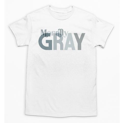 Morally Gray Shirt Cute Romance Novel Reader Smut Book Premium Unisex T-Shirt - Bookorys DE
