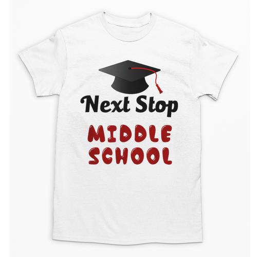 Next Stop Middle School Graduation Unisex T-Shirt - Best Gift Smart