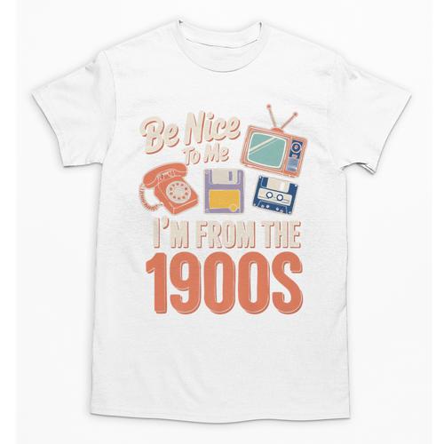 Be Nice To Me I'm From The 1900s Premium Unisex T-Shirt - Figerry
