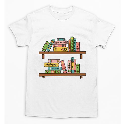 I Have NO Shelf Control Book Lover Unisex T-Shirt - Bookorys DE