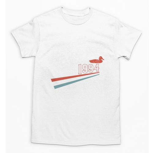 Nostalgia 90s Duck Goose Premium Tri-Blend Unisex T-Shirt - Figerry
