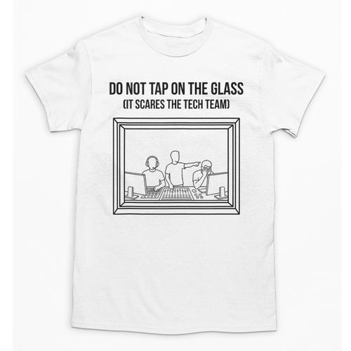 Do Not Tap On The Glass Sound Booth Introvert Unisex T-Shirt - Raresse