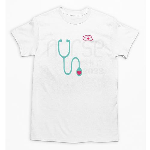Nurse Est 2022 Rn Nursing School Graduation Graduate Unisex T-Shirt - Best Gift Smart
