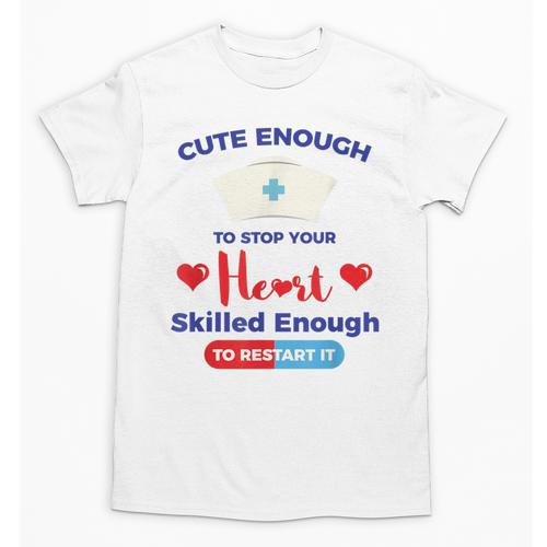 Nurse Tshirt Graduation Nursing School Birthday Unisex T-Shirt - Best Gift Smart