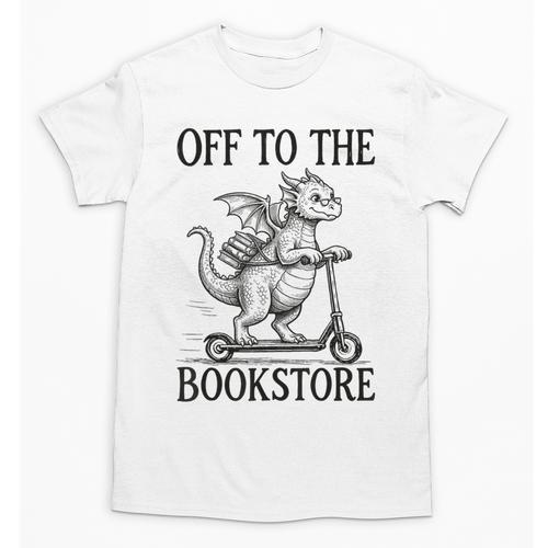 Off To The Bookstore Reading Bookworm Unisex T-Shirt - Bookorys UK