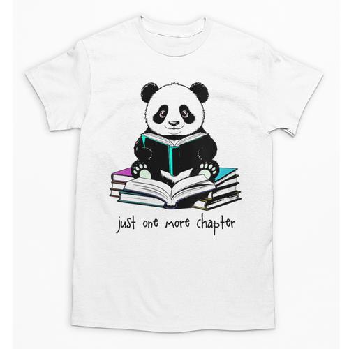 Panda Reading Chapter Books Unisex T-Shirt - Bookorys AU