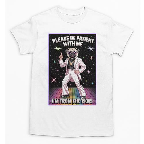 Be Patient With Me I'm From The 1900s Birthday Premium Tri-Blend Unisex T-Shirt - Figerry