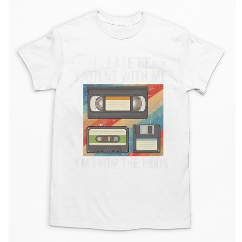 Be Patient With Me I'm From The 1900s Premium Unisex T-Shirt - Figerry