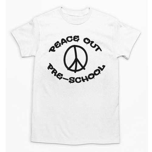 Peace Out Preschool T Shirt For School Graduation Unisex T-Shirt - Best Gift Smart