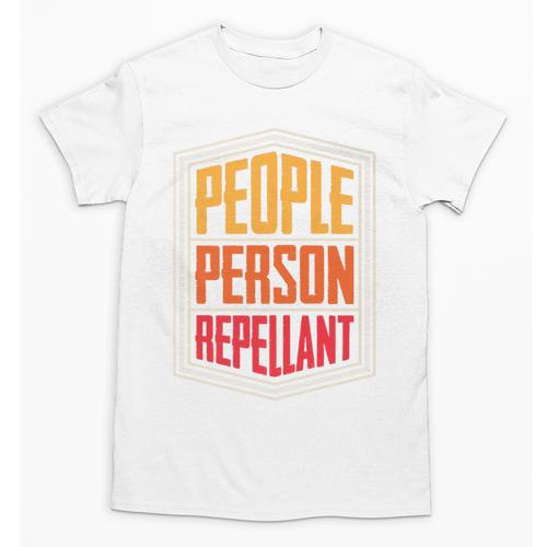 People Person Repellant Introvert Premium Unisex T-Shirt - Raresse