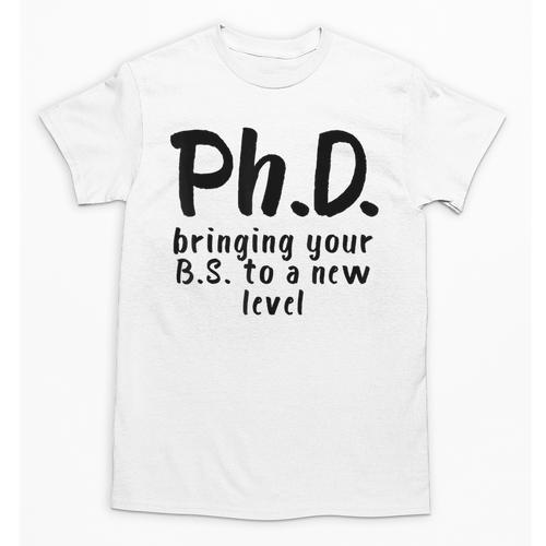 Phd Shirt Bs Doctorate Graduation Doctoral Unisex T-Shirt - Best Gift Smart