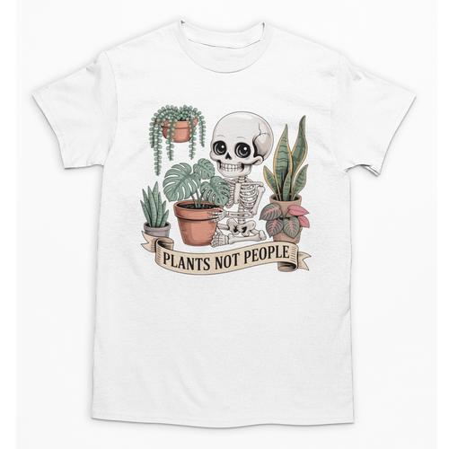 Plant Introvert Gardener Houseplant Botanical Women Men Kids Unisex T-Shirt - Raresse