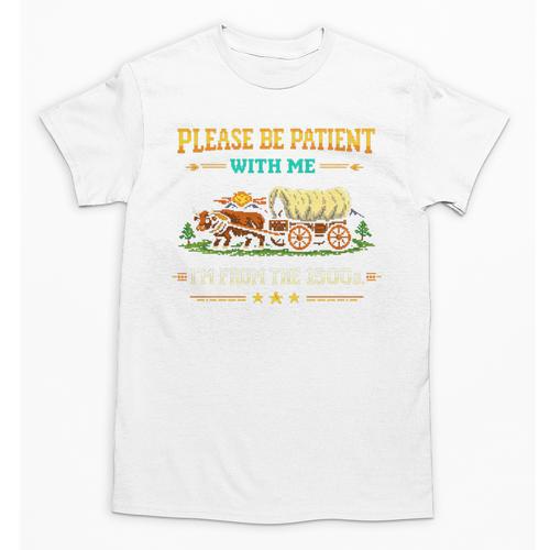 Please Be Patient With Me I'm From The 1900s Classic Game Premium Tri-Blend Unisex T-Shirt - Figerry