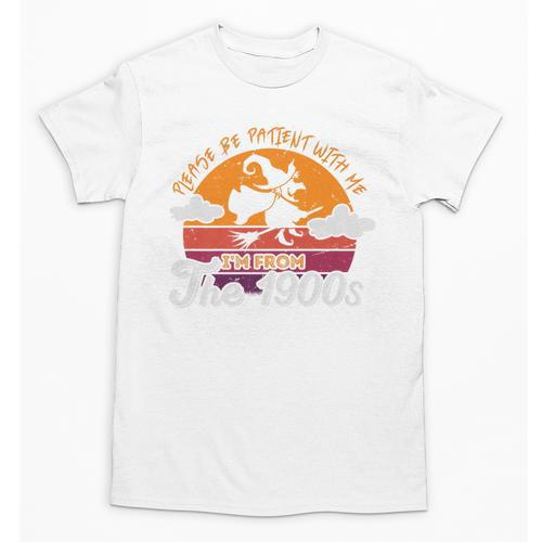 Please Be Patient With Me I'm From The 1900s Halloween Premium Unisex T-Shirt - Figerry