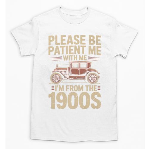 Please Be Patient With Me I'm From The 1900s Vintage Car Premium Unisex T-Shirt - Figerry