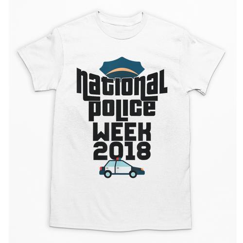 Police Officer National Week T-Shirt Graduation 2018 Unisex T-Shirt - Best Gift Smart