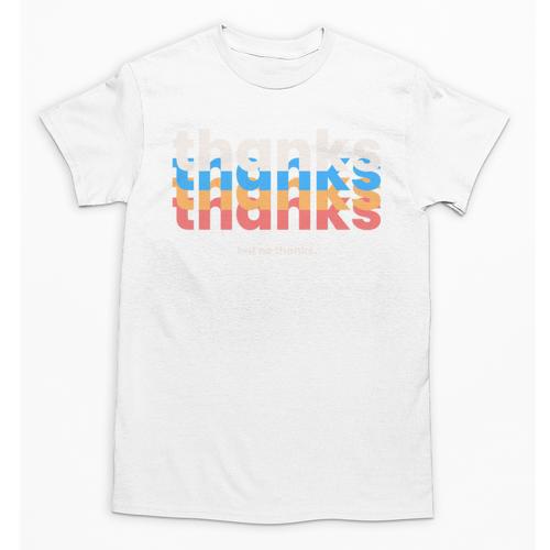 Polite Introvert Thanks But No Thanks Retro Graphic Unisex T-Shirt - Raresse