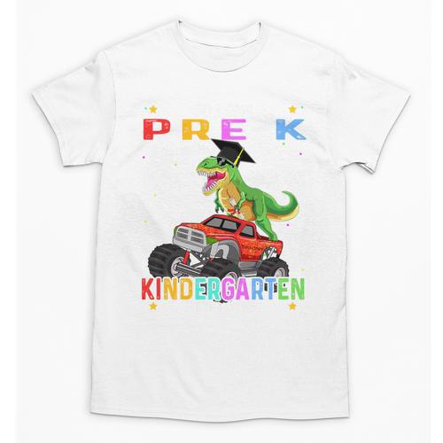 Pre k Graduation 2025 Pre-k Kindergarten Graduate Dinosaur Premium Tri-Blend Unisex T-Shirt - Best Gift Smart