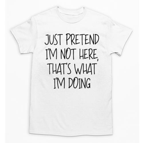 Pretend Introvert Introverted Apparel Unisex T-Shirt - Raresse
