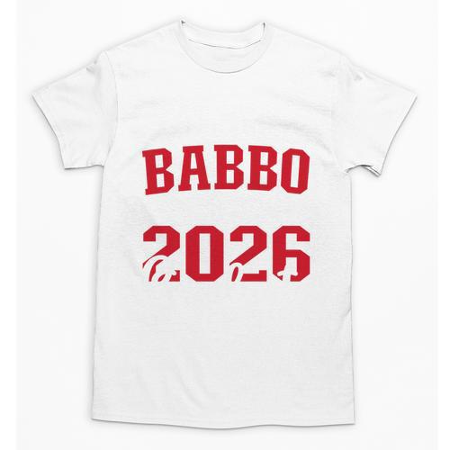 Proud Babbo Of a Class Of 2026 Graduate For Graduation Unisex T-Shirt - Best Gift Smart