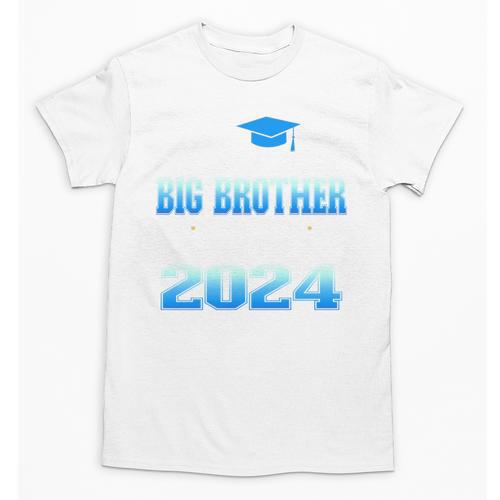 Proud Big Brother Of 5th Grade Graduate 2024 Graduation Unisex T-Shirt - Best Gift Smart