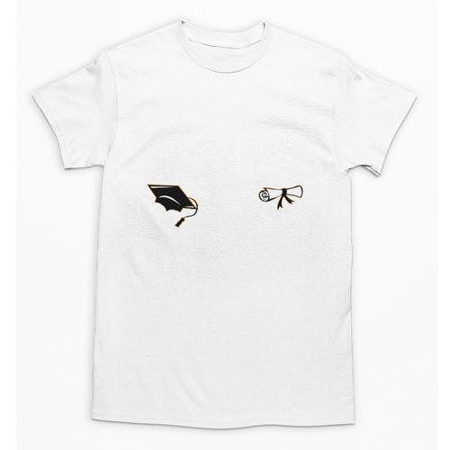 Proud Grandma Of A 2025 College Graduate Graduation Unisex T-Shirt - Best Gift Smart