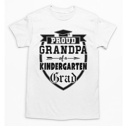 Proud Grandpa Of a Kindergarten Grad Graduation Shirt Unisex T-Shirt - Best Gift Smart