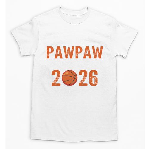 Proud PAW PAW Of 2026 Senior Basketball Student Graduation Unisex T-Shirt - Best Gift Smart