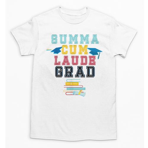 Proud Summa Cum Laude Grad College Graduation T-Shirt Unisex T-Shirt - Best Gift Smart