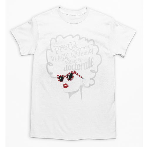 Queen PhD Doctorate Degree Graduation EdD PsyD Premium Tri-Blend Unisex T-Shirt - Best Gift Smart