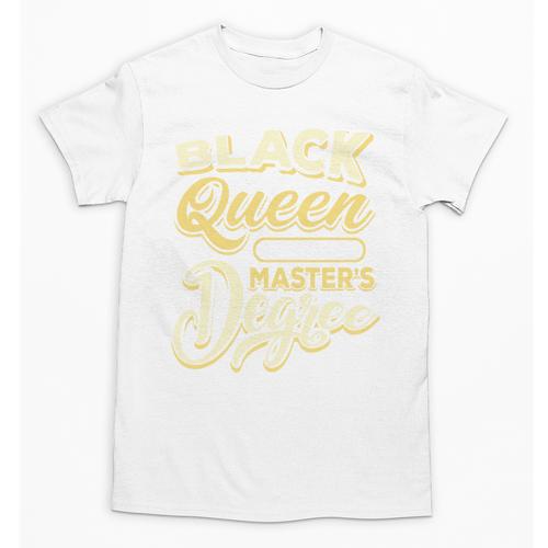 Queen Proud Masters Graduation Unisex T-Shirt - Best Gift Smart