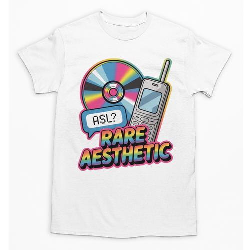 Rare Aesthetic Retro Nostalgia Y2K Vibes Unisex T-Shirt - Figerry