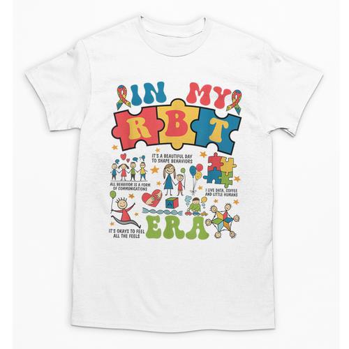 In My Rbt Era Registered Behavior Technician Aba Graduation Unisex T-Shirt - Best Gift Smart